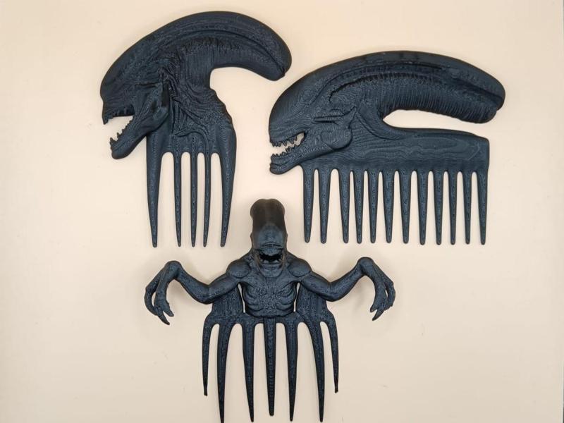 Xenomorph Hair Combs