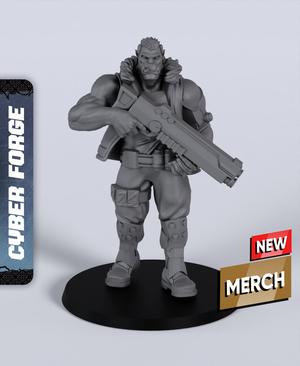 Nick Chromebane - With Free Cyberpunk Warhammer - 40k Sci-Fi Gift Ideas for RPG and Wargamers