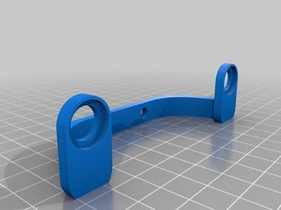 Dji inspire gimbal damping bracket front
