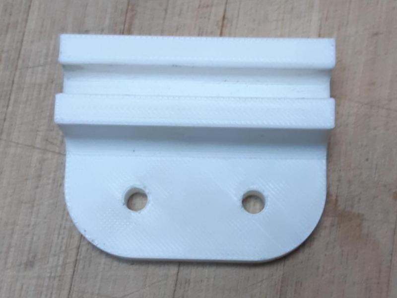 Sliding door shed track