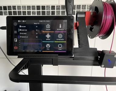 Ender 3 S1 (Pro) Tablet holder