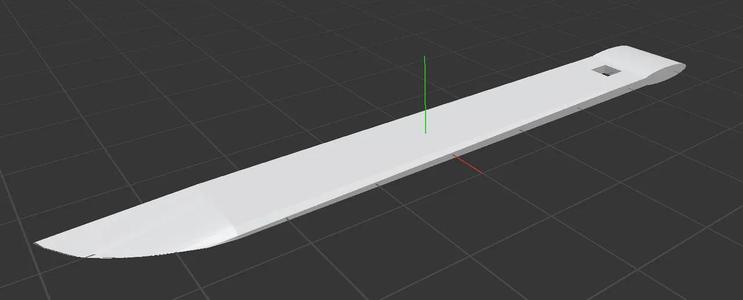 Clay modeling knife   