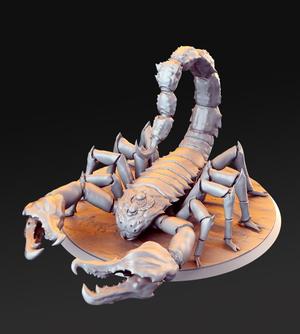Tomb Guard Scorpion - Egyptian god - 32mm - DnD