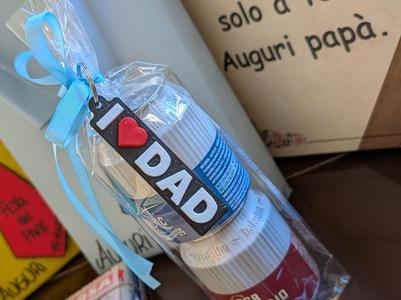 Keychain Father's Day - I Love Dad