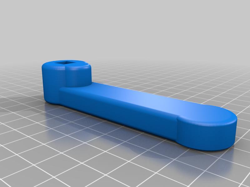 camper waste water handle 8mm square