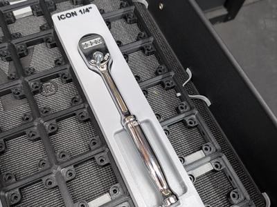 ICON 1/4" Socket Wrench Gridfinity Holder