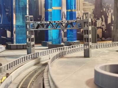 N Scale Elevator Causeway