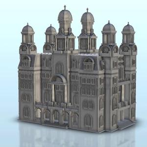 Retro luxurious palace 13 - Flames of war Bolt Action Empire baroque Age of Sigmar Modern Warhammer