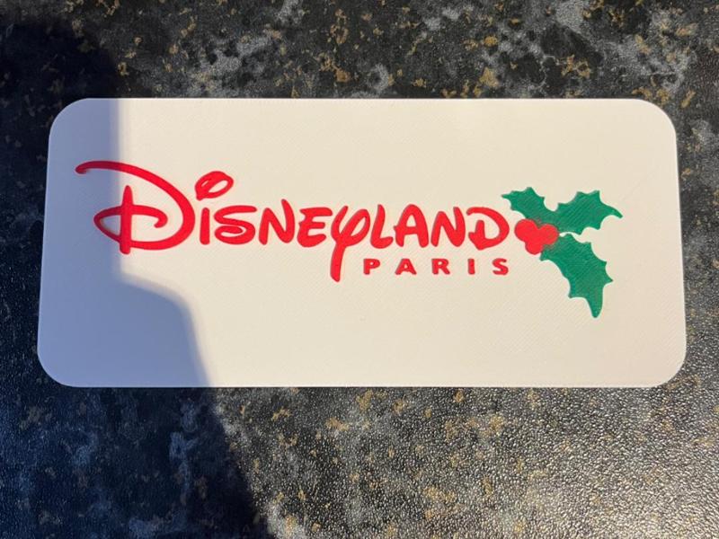 Disneyland Paris Christmas Logo