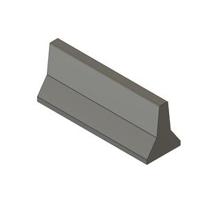 Jersey Type barriers for Sci-Fi style wargames terrain, warhammer, sci-fi,