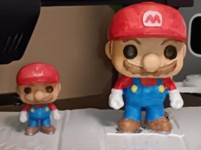 Mario Pop Figure (Box Image Included)