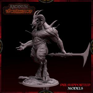 Giant warrior goat