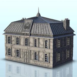 Modern building 14 - Warhammer Age of Sigmar Bolt Action Flames of War scenery terrain wargame Modern