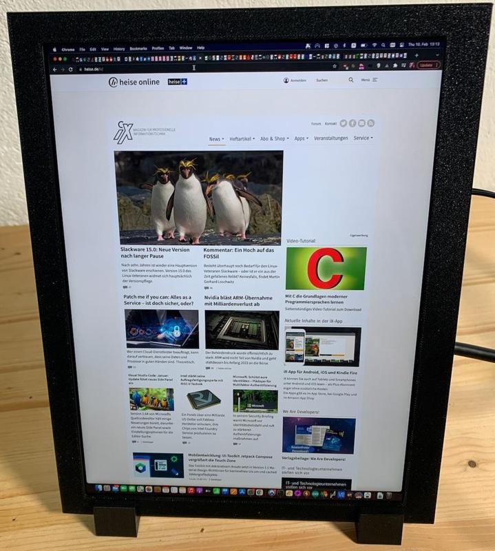 iPad 3 screen and VGA + HDMI controller case