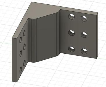 Strong Bracket Angel Winkel 53mm x 40mm x4mm