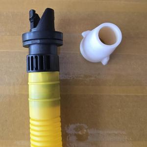 Pontoon pump adapter for mattress