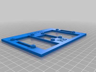 Mount plate FLSUN Q5 Mod