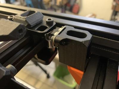 Y endstop mod, for the FUNSSOR XY Aluminium Joiner