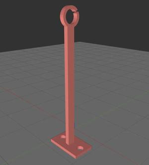 Wall filament guide   