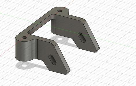 geprc cinelog 30 && cinelog 35 fpv camera mount
