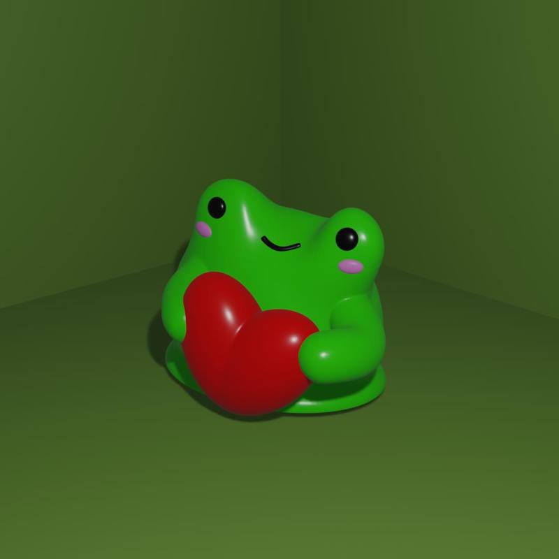Heart Frog