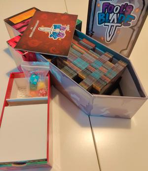 Fool's Blade Custom Insert (Fits sleeved cards)