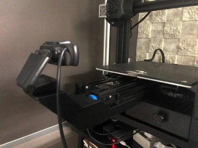 Ender 3 V2 Webcam Front Mount with V-Locks
