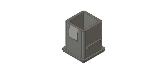22mm square switchplate blank for Toyota