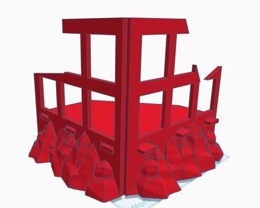 Wargaming Building - Packable Terrain   