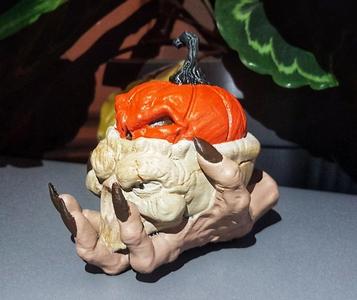 Halloween Pumpkin Skull Decoration