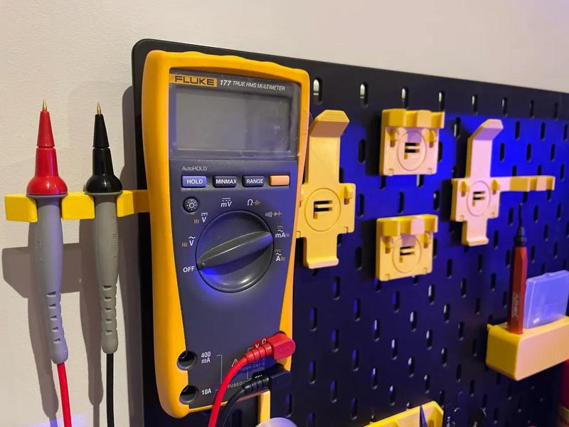 Fluke 175/177/179 IKEA Skadis Mount   