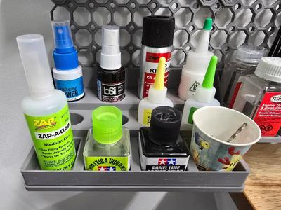 Gridfinity Tamiya Glue Holder   