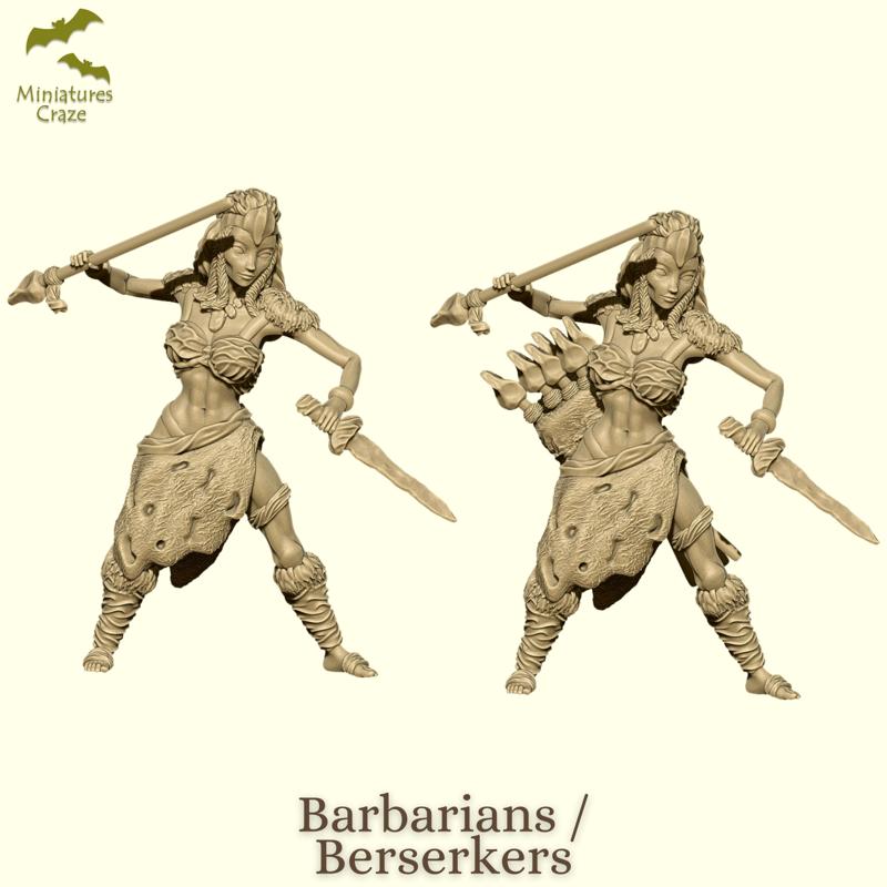 Female javelin Warrior