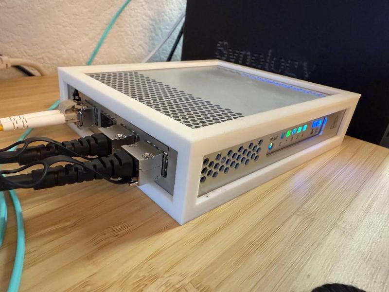 MikroTik CRS305-1G-4S+in Bracket Hanger Under Desk Mount   