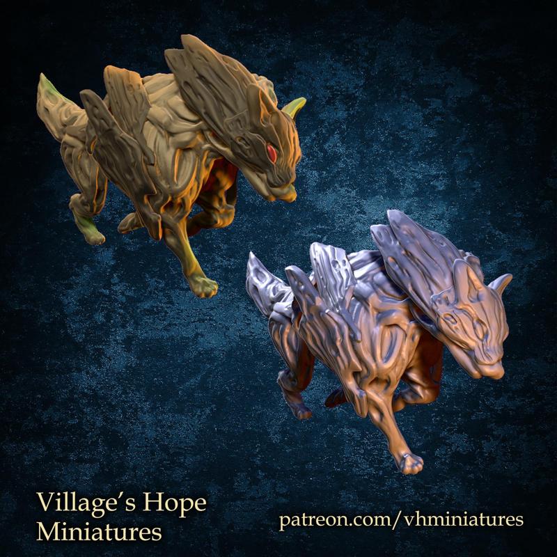 Tree Wolf  ,Guardian of the forest