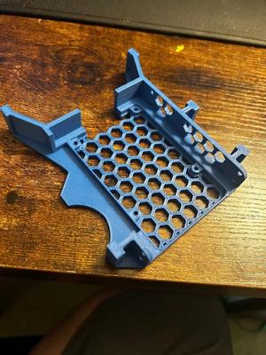 PINAS HDD Tray mount for Pi 4   