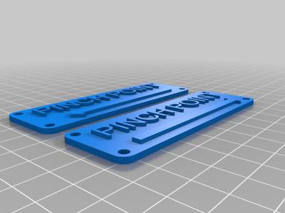 Pinch Point Machine Label