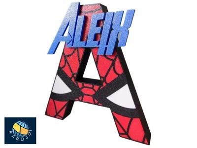 Spiderman Letters   
