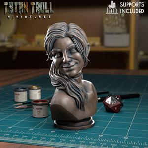Shoulder Girl Bust [Pre-Supported]