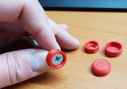 Wood screw cap