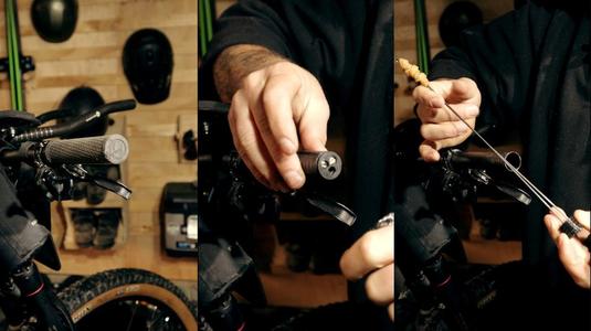 Handlebar Spoke Storage