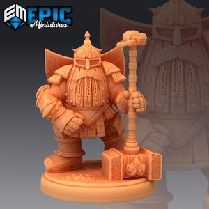 Steel Dwarf / Dwarven Iron Construct / Steam Machine Gnome Hammer