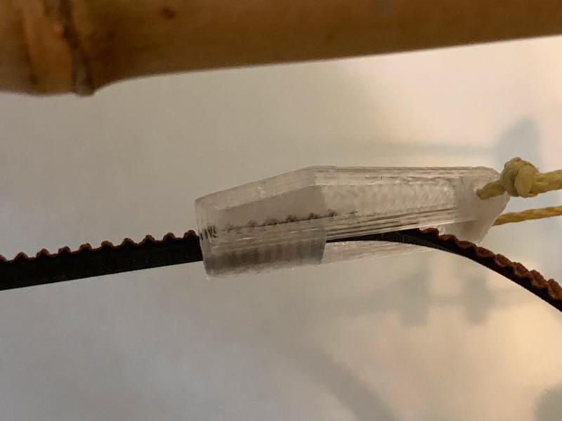 Ziptie-like belt lock