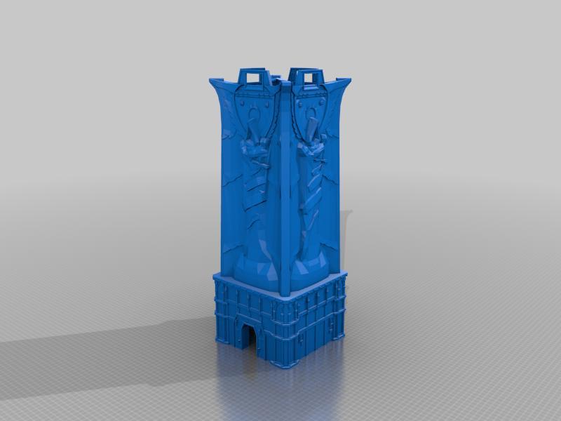 grim tower - terrain