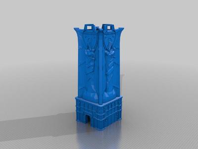 grim tower - terrain