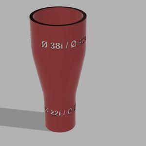Adapter 38i auf 22i