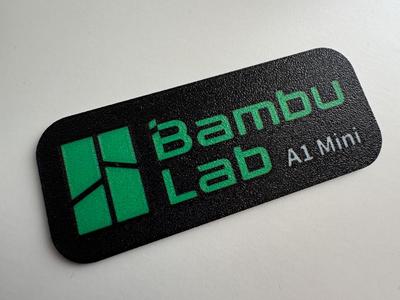 Bambu Lab Logo Sign