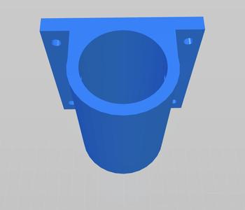 Base para atornillar a tubo de 2 inches