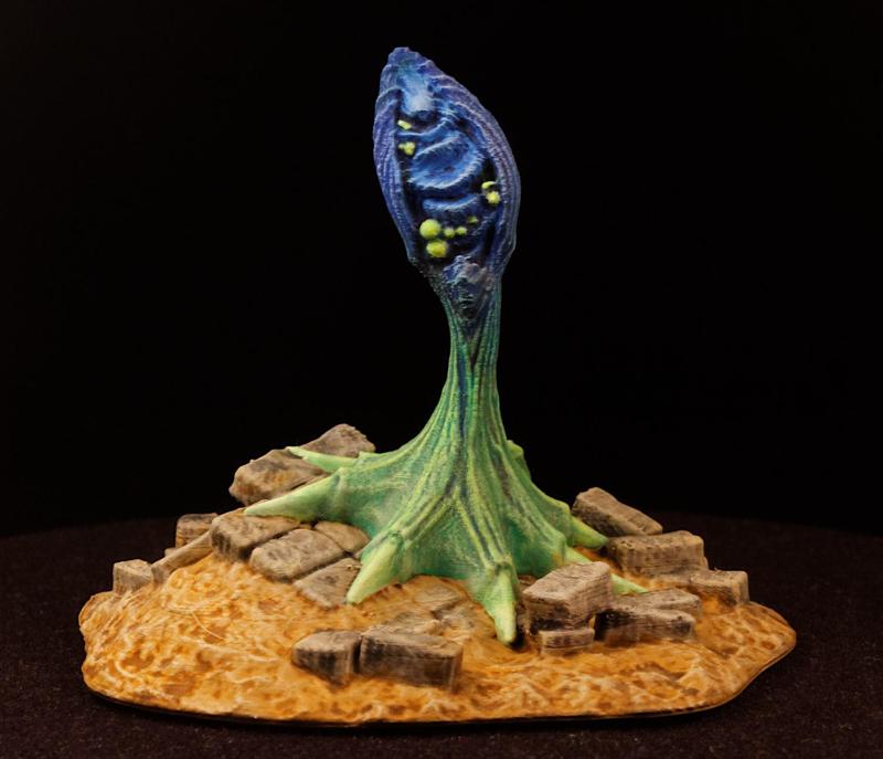 Tabletop plant:  Claw Root  (Alien Vegetation 32)