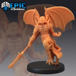 Winged Devil Army Spear / Hell Warrior / Demon General / Evil Lord / Abyss Encounter